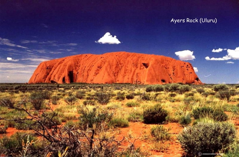 Red Centre: Ayers Rock,Monti Olgas, Kings Canyon